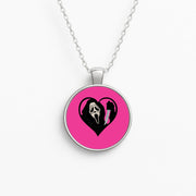 Heart face - Halloween Necklace 1