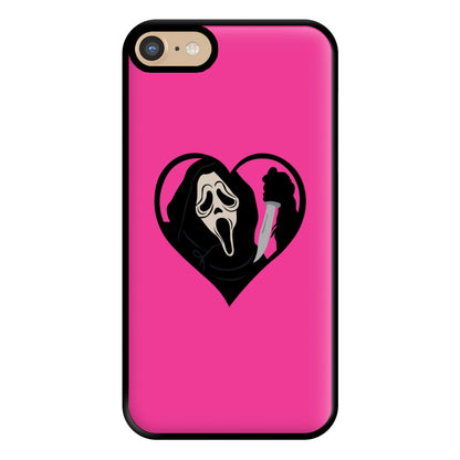 Heart face - Halloween Phone Case for iPhone 6 / 7 / 8 / SE