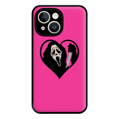 Heart face - Halloween Phone Case for iPhone 14 Plus