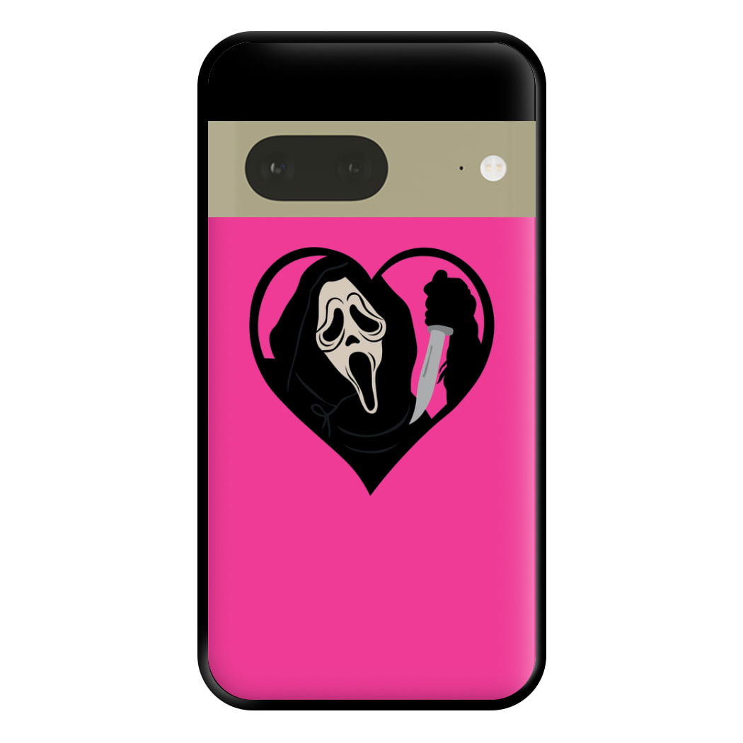 Heart face - Halloween Phone Case for Google Pixel 7a