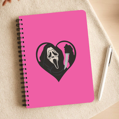 Heart face - Halloween Notepad