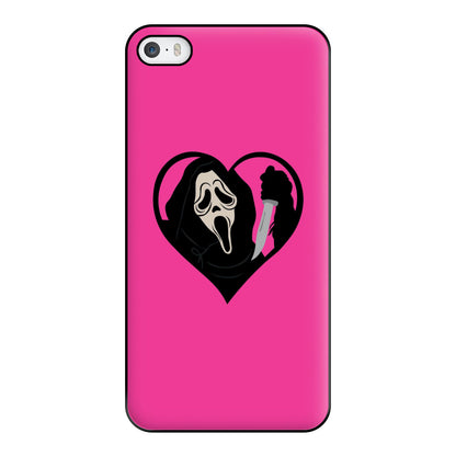 Heart face - Halloween Phone Case for iPhone 5 / 5s / SE 2016