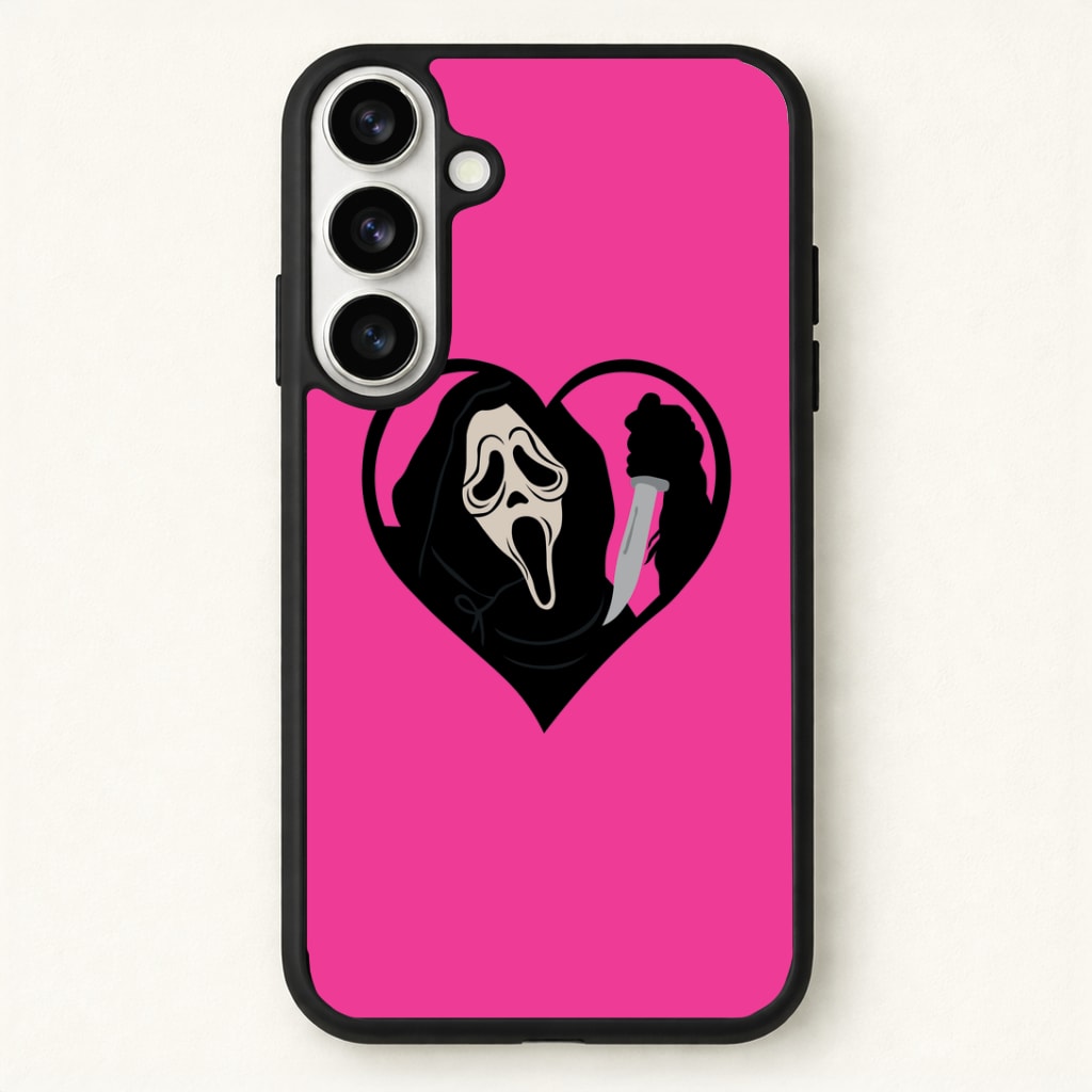 Heart face - Halloween Phone Case for Galaxy S26 Plus