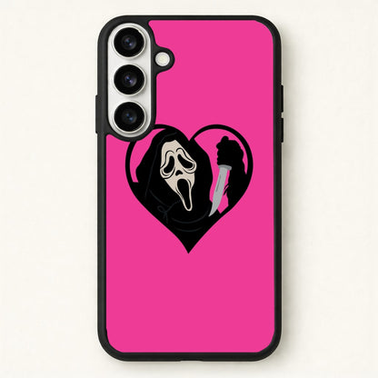 Heart face - Halloween Phone Case for Galaxy S26 Plus