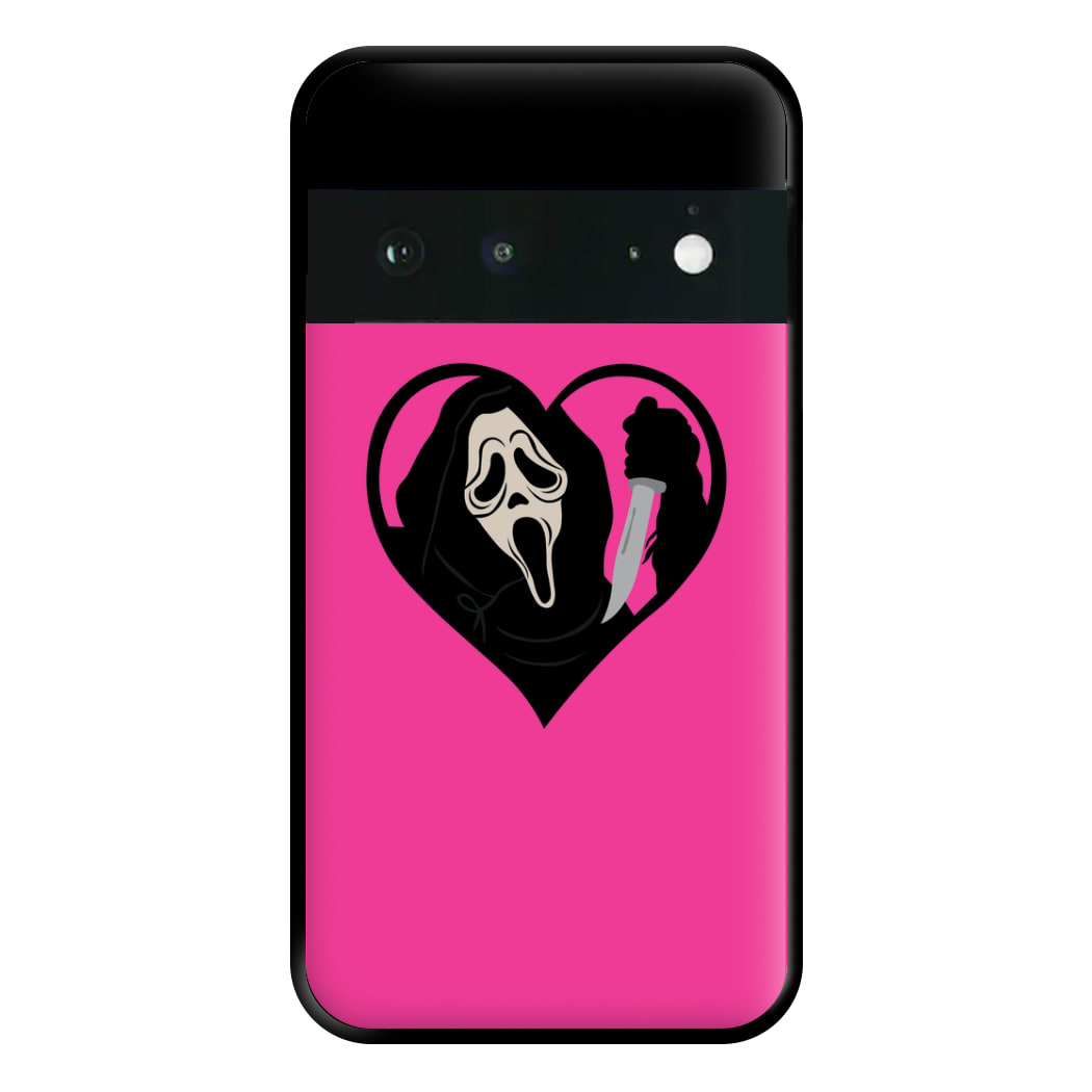 Heart face - Halloween Phone Case for Google Pixel 6a