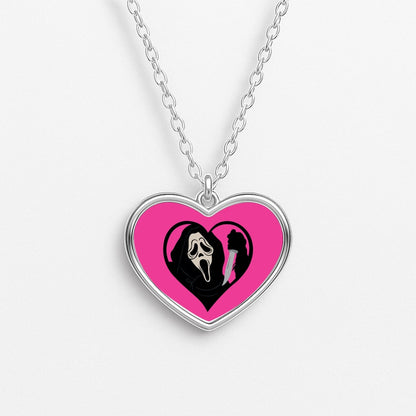 Heart face - Halloween Necklace