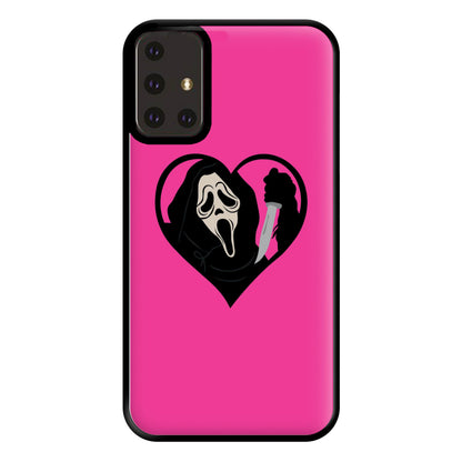 Heart face - Halloween Phone Case for Galaxy A71