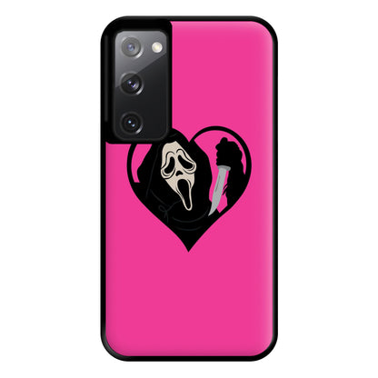 Heart face - Halloween Phone Case for Galaxy S20FE