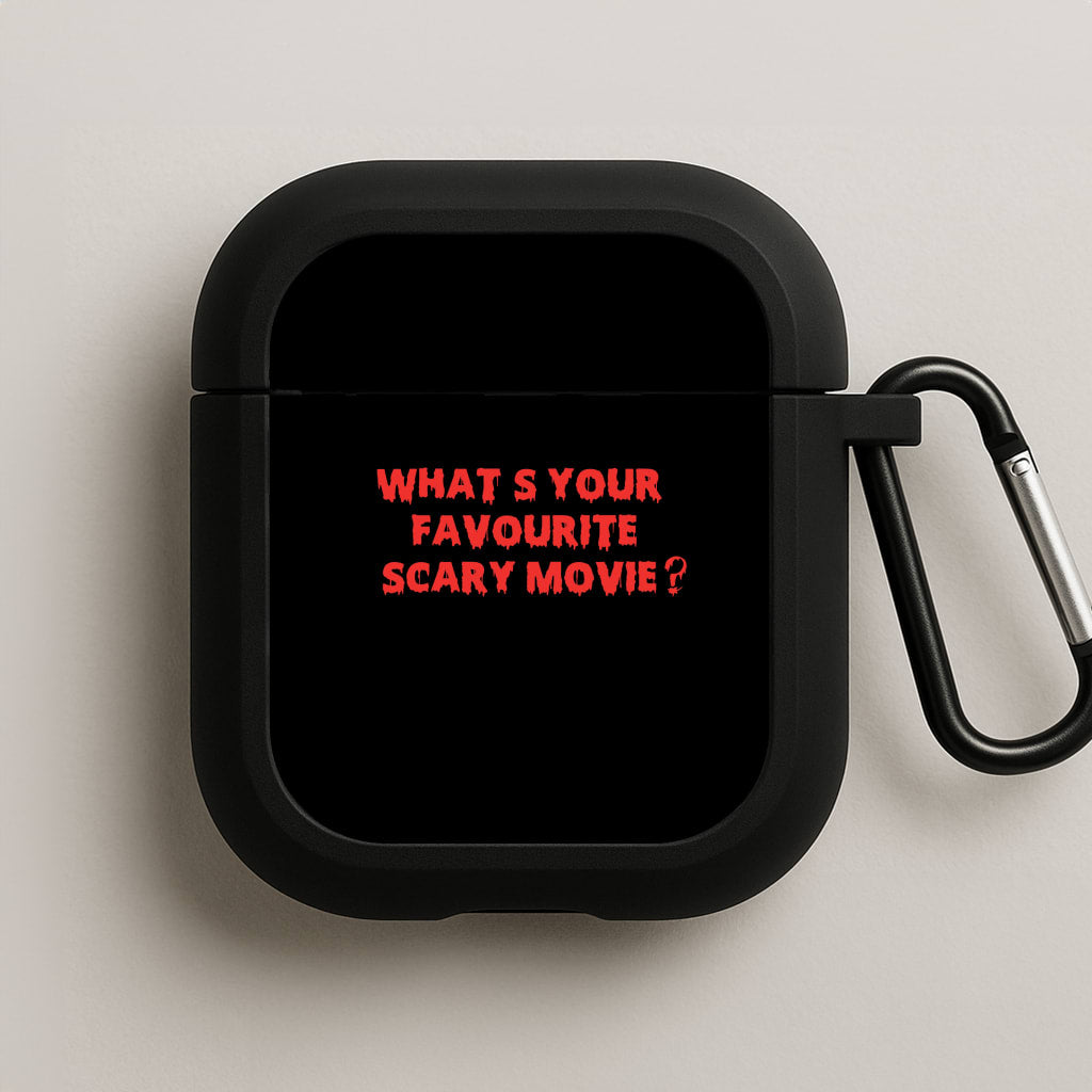 What's Your Favourite Scary Movie - Halloween AirPods Case
