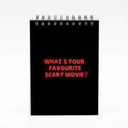 What's Your Favourite Scary Movie - Halloween Notebook 4
