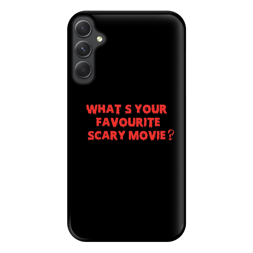 What's Your Favourite Scary Movie - Scream Phone Case for Galaxy A14