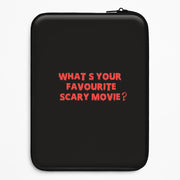 What's Your Favourite Scary Movie - Halloween Laptop Sleeve 1