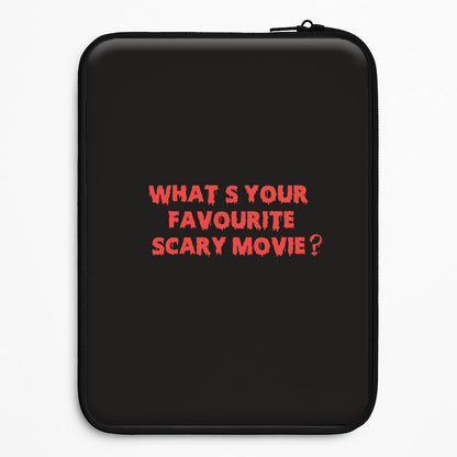 What's Your Favourite Scary Movie - Halloween Universal Laptop Sleeve
