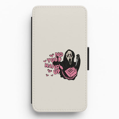 No You Hang Up - Halloween Flip / Wallet Phone Case