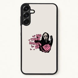 No You Hang Up - Halloween Phone Case for Galaxy A37