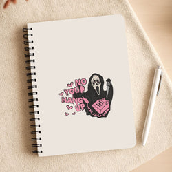 No You Hang Up - Halloween Notepad