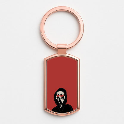 Love Eyes - Halloween Rose Gold Keyring