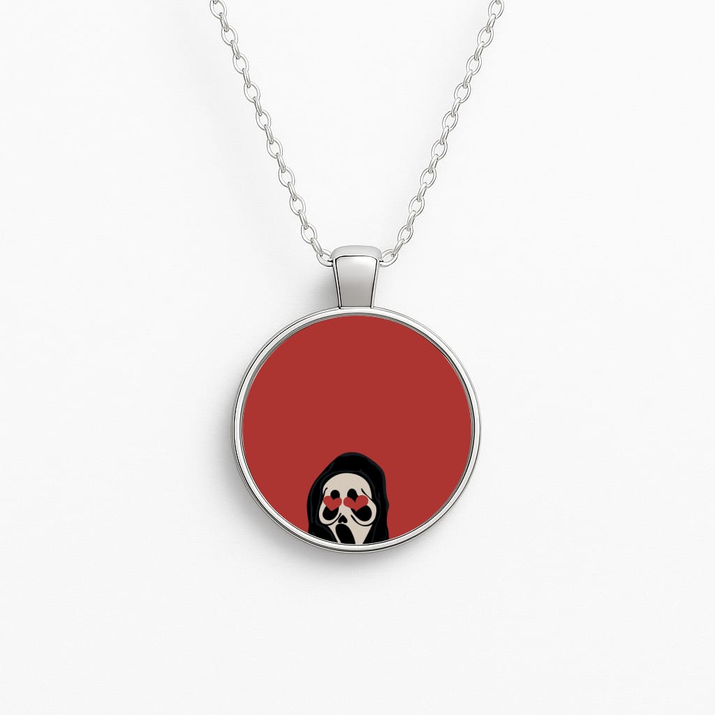 Love Eyes - Halloween Circle Necklace