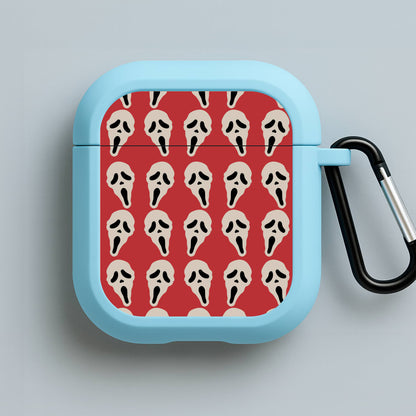 Collage - Halloween Blue AirPods Case