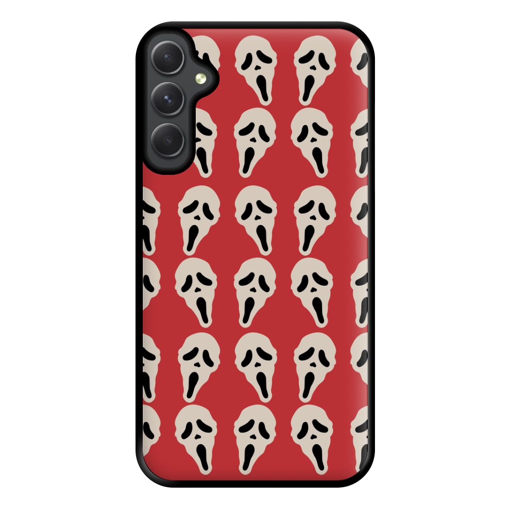 Collage - Halloween Phone Case for Galaxy A34