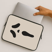 Scream Face Laptop Sleeve 2
