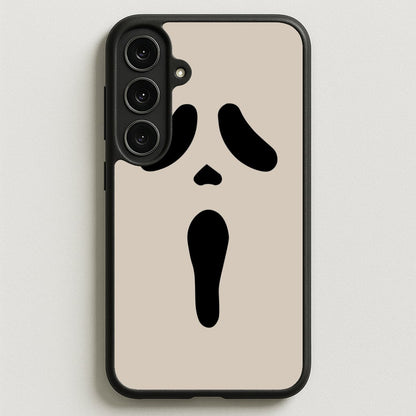 Scream Face Phone Case for Galaxy S25FE