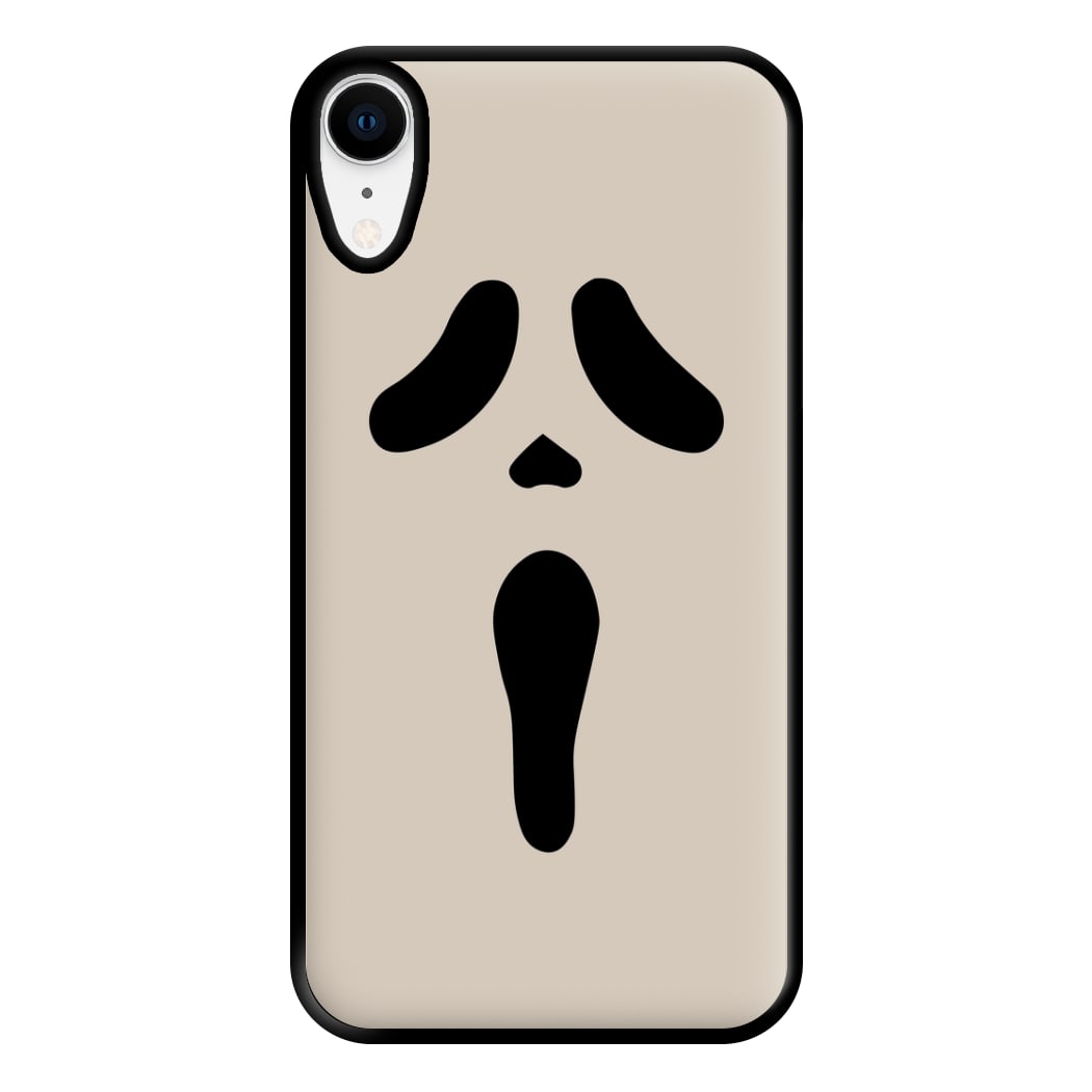 Scream Face Phone Case for iPhone XR