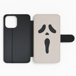 Scream Face Flip Phone Case