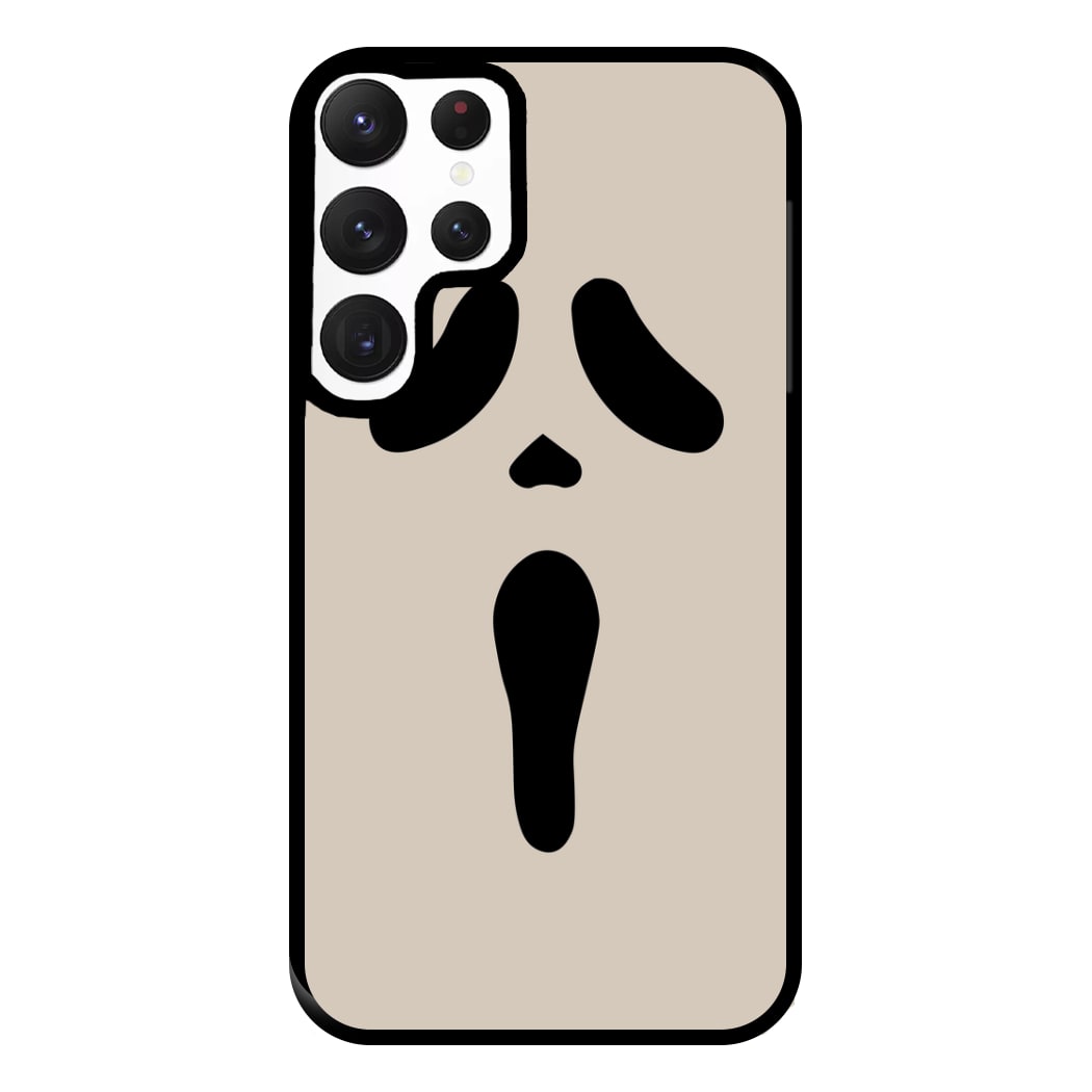 Scream Face Phone Case for Galaxy S22 Ultra