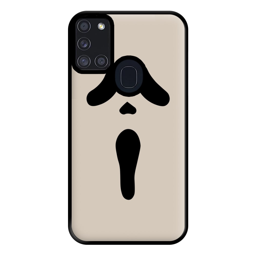 Scream Face Phone Case for Galaxy A21s