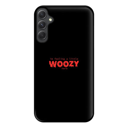 Im Feeling A Little Woozy Here - Halloween Phone Case for Galaxy A34