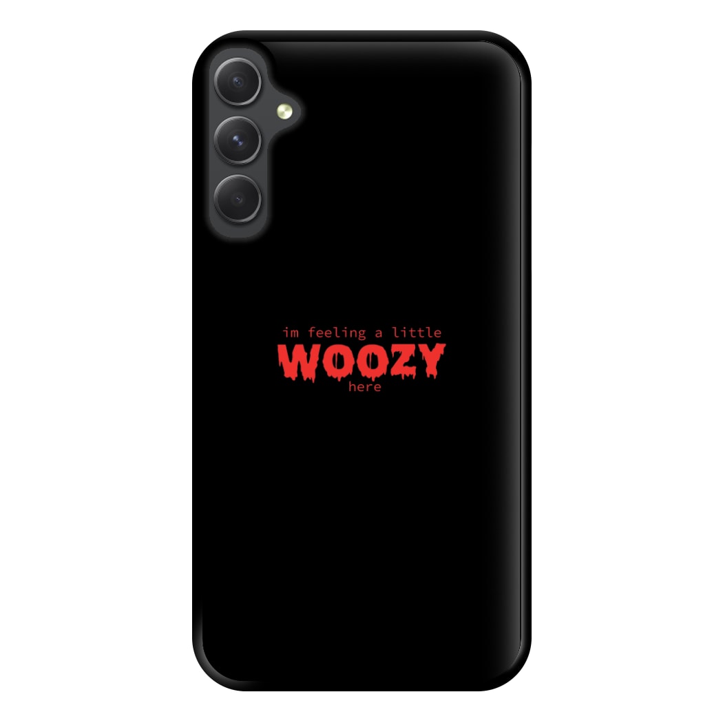 Im Feeling A Little Woozy Here - Halloween Phone Case for Galaxy A54