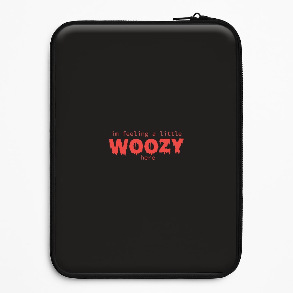 Im Feeling A Little Woozy Here - Halloween Laptop Sleeve