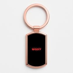 Im Feeling A Little Woozy Here - Halloween Rose Gold Keyring