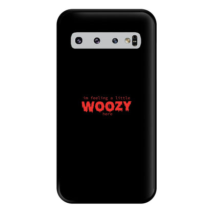 Im Feeling A Little Woozy Here - Halloween Phone Case for Galaxy S10 Plus