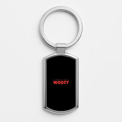 Im Feeling A Little Woozy Here - Halloween Silver Keyring