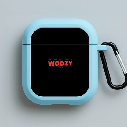 Im Feeling A Little Woozy Here - Halloween Blue AirPods Case