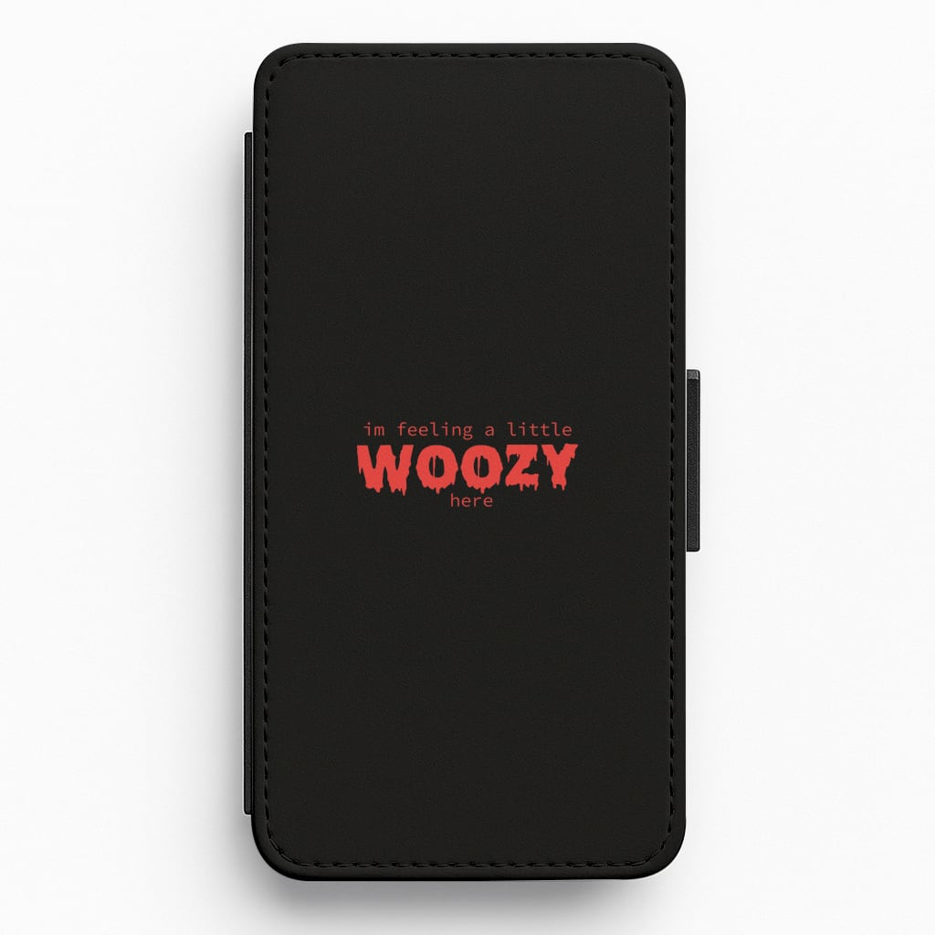 Im Feeling A Little Woozy Here - Halloween Flip / Wallet Phone Case