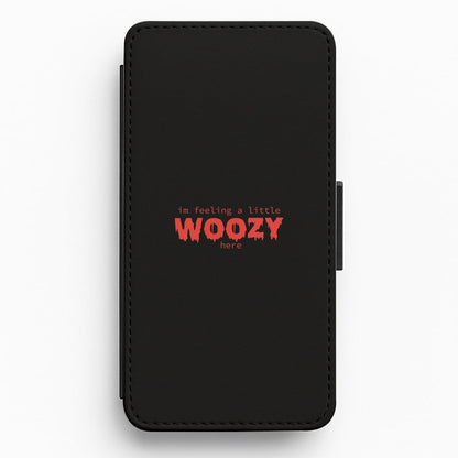 Im Feeling A Little Woozy Here - Halloween Flip / Wallet Phone Case