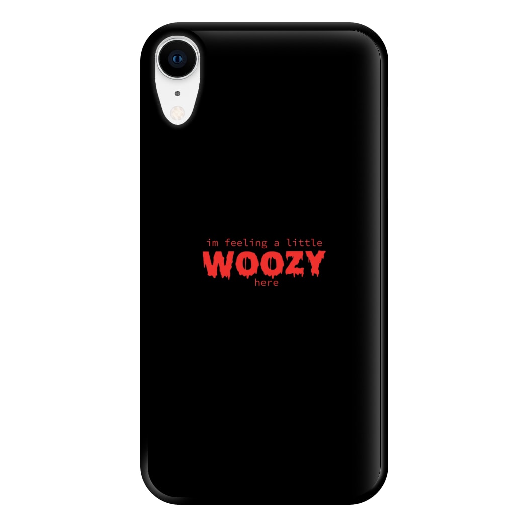 Im Feeling A Little Woozy Here - Halloween Phone Case for iPhone XR