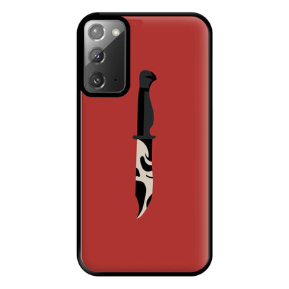 Ghostface Dagger - Scream Phone Case for Galaxy Note 20 Ultra