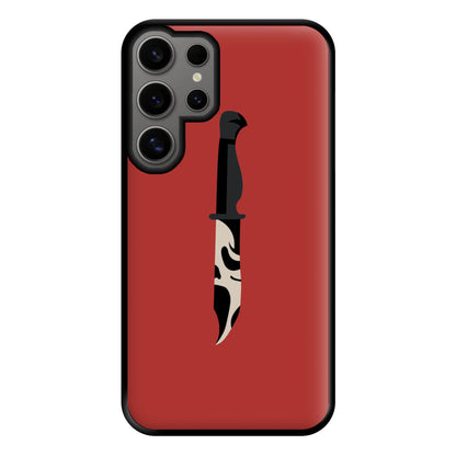 Ghostface Dagger - Scream Phone Case for Galaxy S24 Ultra