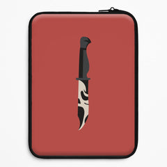 Ghostface Dagger - Scream Laptop Sleeve
