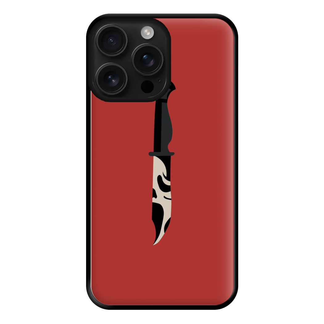 Ghostface Dagger - Scream Phone Case for iPhone 16 Pro Max