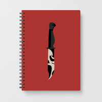 Ghostface Dagger - Scream Notebook