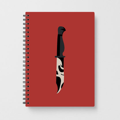 Ghostface Dagger - Scream Notebook