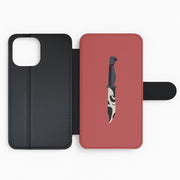 Ghostface Dagger - Scream Flip / Wallet Phone Case 2