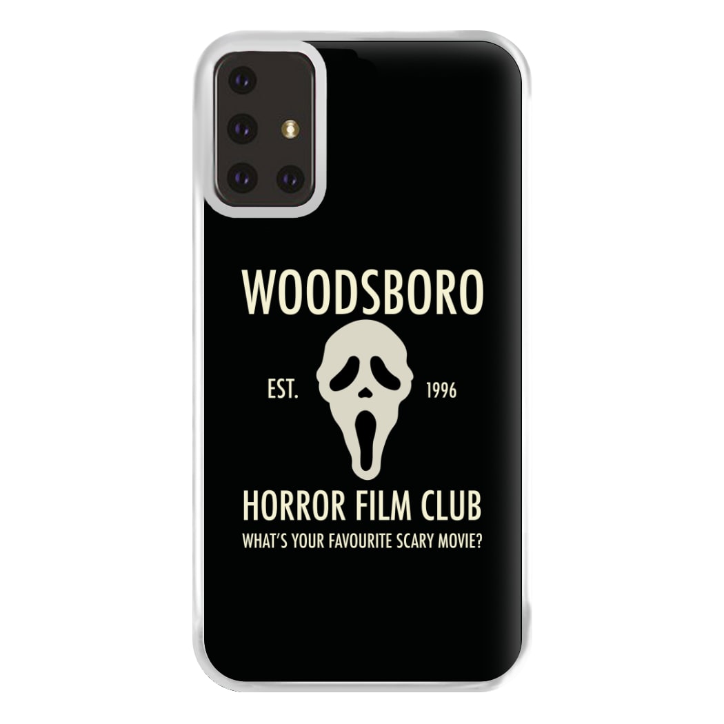 Woodsboro Horror Film Club - Scream Phone Case for Galaxy A71