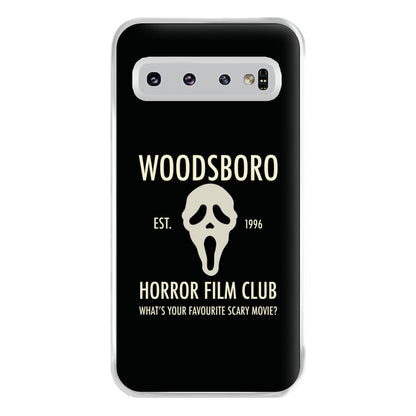 Woodsboro Horror Film Club - Scream Phone Case for Galaxy S10 Plus