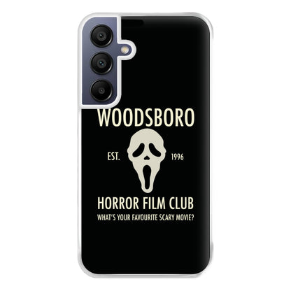 Woodsboro Horror Film Club - Scream Phone Case for Galaxy A16